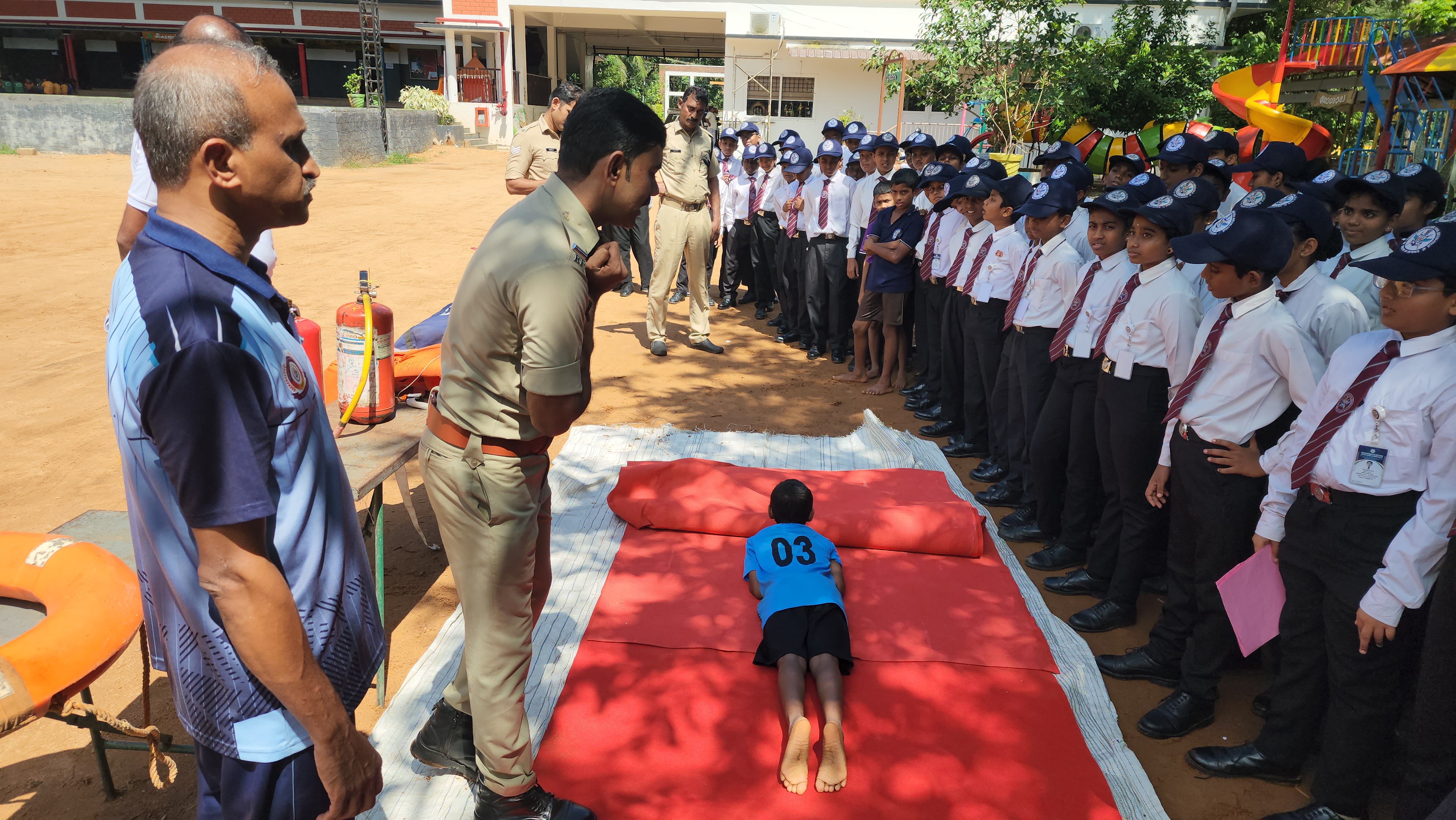 Fire Fighting — Vidyadhiraja Vidyapeetom Sainik School